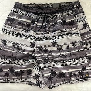 Quiksilver waterman Men’s M board shorts with liner.